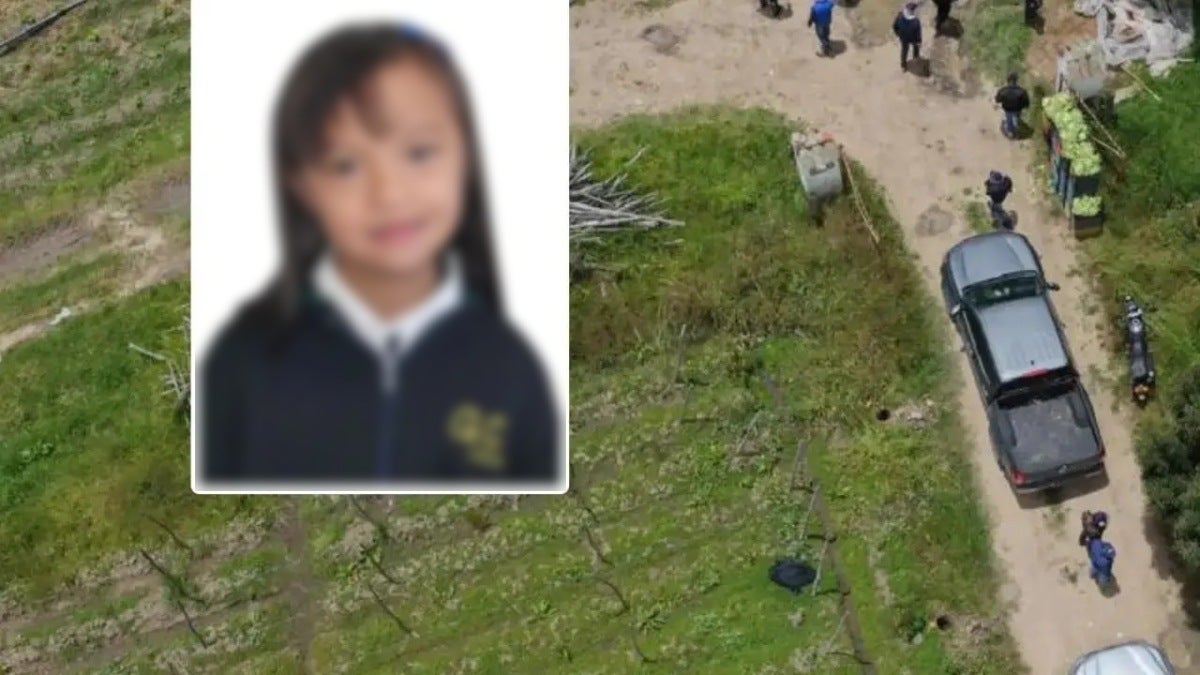 Valeria Afanador, menor de 10 años quien fue hallada muerta en área del río Frío.